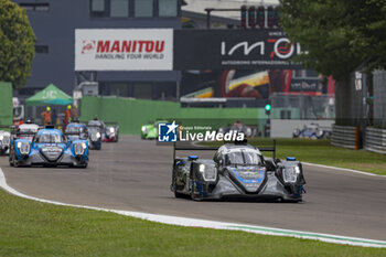 2024-07-07 - 37 FLUXA Lorenzo (spa), JAKOBSEN Malthe (dnk), CHATIN Paul-Loup (fra), Cool Racing, Oreca 07 - Gibson, action during the 4 Hours of Imola 2024, 3rd round of the 2024 European Le Mans Series on the Autodromo Internazionale Enzo e Dino Ferrari from July 5 to 7, 2024 in Imola, Italy - AUTO - ELMS - 4 HOURS OF IMOLA 2024 - ENDURANCE - MOTORS