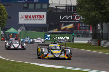 2024-07-07 - 65 MALDONADO Manuel (gbr), MILESI Charles (fra), LECLERC Arthur (mco), Panis Racing, Oreca 07 - Gibson, action during the 4 Hours of Imola 2024, 3rd round of the 2024 European Le Mans Series on the Autodromo Internazionale Enzo e Dino Ferrari from July 5 to 7, 2024 in Imola, Italy - AUTO - ELMS - 4 HOURS OF IMOLA 2024 - ENDURANCE - MOTORS