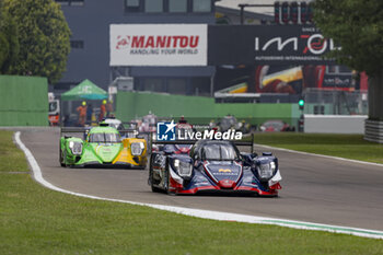 2024-07-07 - 23 GARG Bijou (usa), SCHERER Fabio (swi), DI RESTA Paul (gbr), United Autosports, Oreca 07 - Gibson, action during the 4 Hours of Imola 2024, 3rd round of the 2024 European Le Mans Series on the Autodromo Internazionale Enzo e Dino Ferrari from July 5 to 7, 2024 in Imola, Italy - AUTO - ELMS - 4 HOURS OF IMOLA 2024 - ENDURANCE - MOTORS