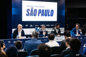 2024-07-11 - São Paulo Mayor Press Conference, FILLON Pierre (fra), President of ACO, portrait during the 2024 Rolex 6 Hours of Sao Paulo, 5th round of the 2024 FIA World Endurance Championship, from July 12 to 14, 2024 on the Autódromo José Carlos Pace in Interlagos, Brazil - FIA WEC - 6 HOURS OF SAO PAULO 2024 - ENDURANCE - MOTORS