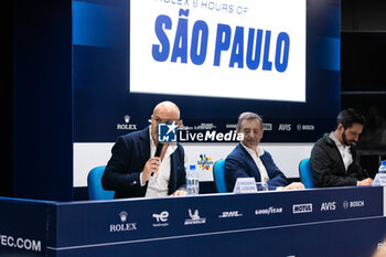 2024-07-11 - São Paulo Mayor Press Conference, LEQUIEN Frédéric (fra), CEO of the FIA World Endurance Championship, portrait during the 2024 Rolex 6 Hours of Sao Paulo, 5th round of the 2024 FIA World Endurance Championship, from July 12 to 14, 2024 on the Autódromo José Carlos Pace in Interlagos, Brazil - FIA WEC - 6 HOURS OF SAO PAULO 2024 - ENDURANCE - MOTORS