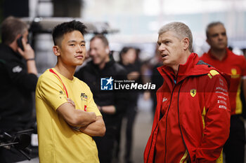 2024-07-11 - YE Yifei (chn), AF Corse, Ferrari 499P, portrait COLETTA Antonello, Global Head of Ferrari Endurance & Corse Clienti, portrait during the 2024 Rolex 6 Hours of Sao Paulo, 5th round of the 2024 FIA World Endurance Championship, from July 12 to 14, 2024 on the Autódromo José Carlos Pace in Interlagos, Brazil - FIA WEC - 6 HOURS OF SAO PAULO 2024 - ENDURANCE - MOTORS