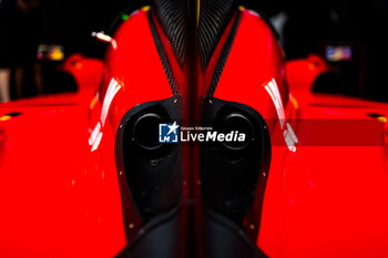 2024-07-11 - 50 FUOCO Antonio (ita), MOLINA Miguel (spa), NIELSEN Nicklas (dnk), Ferrari AF Corse, Ferrari 499P #50, Hypercar, detail during the 2024 Rolex 6 Hours of Sao Paulo, 5th round of the 2024 FIA World Endurance Championship, from July 12 to 14, 2024 on the Autódromo José Carlos Pace in Interlagos, Brazil - FIA WEC - 6 HOURS OF SAO PAULO 2024 - ENDURANCE - MOTORS