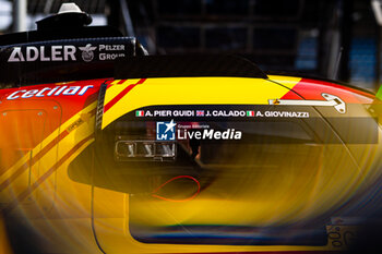 2024-07-11 - 51 PIER GUIDI Alessandro (ita), CALADO James (gbr), GIOVINAZZI Antonio (ita), Ferrari AF Corse, Ferrari 499P #51, Hypercar, detail during the 2024 Rolex 6 Hours of Sao Paulo, 5th round of the 2024 FIA World Endurance Championship, from July 12 to 14, 2024 on the Autódromo José Carlos Pace in Interlagos, Brazil - FIA WEC - 6 HOURS OF SAO PAULO 2024 - ENDURANCE - MOTORS