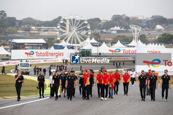 2024-07-11 - Trackwalk during the 2024 Rolex 6 Hours of Sao Paulo, 5th round of the 2024 FIA World Endurance Championship, from July 12 to 14, 2024 on the Autódromo José Carlos Pace in Interlagos, Brazil - FIA WEC - 6 HOURS OF SAO PAULO 2024 - ENDURANCE - MOTORS