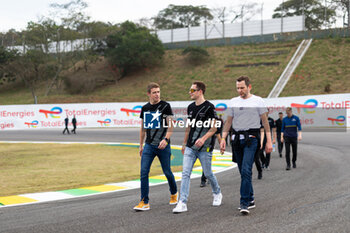 2024-07-11 - DI RESTA Paul (gbr), Peugeot TotalEnergies, Peugeot 9x8, portrait, VANDOORNE Stoffel (bel), Peugeot TotalEnergies, Peugeot 9x8, portrait, trackwalk during the 2024 Rolex 6 Hours of Sao Paulo, 5th round of the 2024 FIA World Endurance Championship, from July 12 to 14, 2024 on the Autódromo José Carlos Pace in Interlagos, Brazil - FIA WEC - 6 HOURS OF SAO PAULO 2024 - ENDURANCE - MOTORS