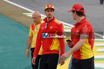 2024-07-11 - GIOVINAZZI Antonio (ita), Ferrari AF Corse, Ferrari 499P, portrait trackwalk, during the 2024 Rolex 6 Hours of Sao Paulo, 5th round of the 2024 FIA World Endurance Championship, from July 12 to 14, 2024 on the Autódromo José Carlos Pace in Interlagos, Brazil - FIA WEC - 6 HOURS OF SAO PAULO 2024 - ENDURANCE - MOTORS