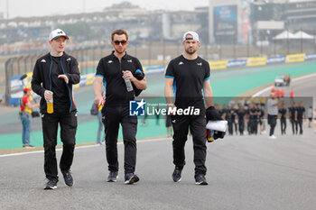 2024-07-11 - MILESI Charles (fra), Alpine Endurance Team, Alpine A424, portrait, LAPIERRE Nicolas (fra), Alpine Endurance Team, Alpine A424, portrait, trackwalk, during the 2024 Rolex 6 Hours of Sao Paulo, 5th round of the 2024 FIA World Endurance Championship, from July 12 to 14, 2024 on the Autódromo José Carlos Pace in Interlagos, Brazil - FIA WEC - 6 HOURS OF SAO PAULO 2024 - ENDURANCE - MOTORS