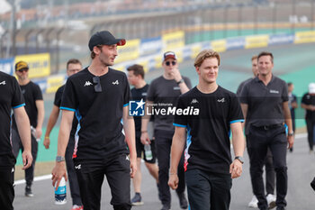 2024-07-11 - HABSBURG-LOTHRINGEN Ferdinand (aut), Alpine Endurance Team, Alpine A424, portrait, SCHUMACHER Mick (ger), Alpine Endurance Team, Alpine A424, portrait trackwalk, during the 2024 Rolex 6 Hours of Sao Paulo, 5th round of the 2024 FIA World Endurance Championship, from July 12 to 14, 2024 on the Autódromo José Carlos Pace in Interlagos, Brazil - FIA WEC - 6 HOURS OF SAO PAULO 2024 - ENDURANCE - MOTORS