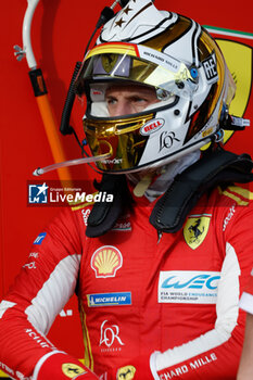 2024-07-11 - CALADO James (gbr), Ferrari AF Corse, Ferrari 499P, portrait, during the 2024 Rolex 6 Hours of Sao Paulo, 5th round of the 2024 FIA World Endurance Championship, from July 12 to 14, 2024 on the Autódromo José Carlos Pace in Interlagos, Brazil - FIA WEC - 6 HOURS OF SAO PAULO 2024 - ENDURANCE - MOTORS