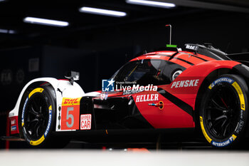 2024-07-11 - 05 CAMPBELL Matt (aus), CHRISTENSEN Michael (dnk), MAKOWIECKI Frédéric (fra), Porsche Penske Motorsport, Porsche 963 #05, Hypercar, scrutineering during the 2024 Rolex 6 Hours of Sao Paulo, 5th round of the 2024 FIA World Endurance Championship, from July 11 to 14, 2024 on the Autódromo José Carlos Pace in Interlagos, Brazil - FIA WEC - 6 HOURS OF SAO PAULO 2024 - ENDURANCE - MOTORS