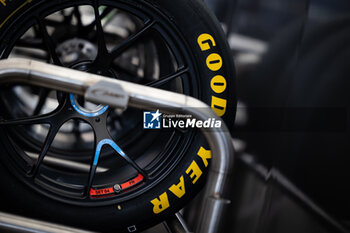 2024-07-11 - Goodyear tyres during the 2024 Rolex 6 Hours of Sao Paulo, 5th round of the 2024 FIA World Endurance Championship, from July 11 to 14, 2024 on the Autódromo José Carlos Pace in Interlagos, Brazil - FIA WEC - 6 HOURS OF SAO PAULO 2024 - ENDURANCE - MOTORS