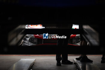 2024-07-11 - 54 FLOHR Thomas (swi), CASTELLACCI Francesco (ita), RIGON Davide (ita), Vista AF Corse, Ferrari 296 GT3 #54, LM GT3, scrutineering during the 2024 Rolex 6 Hours of Sao Paulo, 5th round of the 2024 FIA World Endurance Championship, from July 11 to 14, 2024 on the Autódromo José Carlos Pace in Interlagos, Brazil - FIA WEC - 6 HOURS OF SAO PAULO 2024 - ENDURANCE - MOTORS