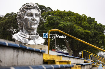 2024-07-11 - Ayrton Senna tribute during the 2024 Rolex 6 Hours of Sao Paulo, 5th round of the 2024 FIA World Endurance Championship, from July 12 to 14, 2024 on the Autódromo José Carlos Pace in Interlagos, Brazil - FIA WEC - 6 HOURS OF SAO PAULO 2024 - ENDURANCE - MOTORS