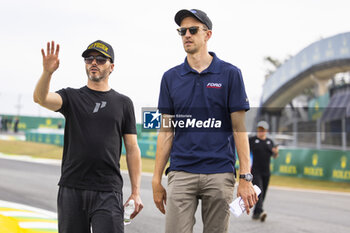 2024-07-11 - HARDWICK Ryan (usa), Proton Competition, Ford Mustang GT3, BARKER Ben (gbr), Proton Competition, Ford Mustang GT3, portrait during the 2024 Rolex 6 Hours of Sao Paulo, 5th round of the 2024 FIA World Endurance Championship, from July 12 to 14, 2024 on the Autódromo José Carlos Pace in Interlagos, Brazil - FIA WEC - 6 HOURS OF SAO PAULO 2024 - ENDURANCE - MOTORS