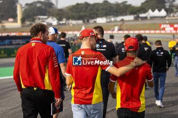 2024-07-11 - NIELSEN Nicklas (dnk), Ferrari AF Corse, Ferrari 499P, FUOCO Antonio (ita), Ferrari AF Corse, Ferrari 499P, portrait during the 2024 Rolex 6 Hours of Sao Paulo, 5th round of the 2024 FIA World Endurance Championship, from July 12 to 14, 2024 on the Autódromo José Carlos Pace in Interlagos, Brazil - FIA WEC - 6 HOURS OF SAO PAULO 2024 - ENDURANCE - MOTORS