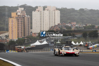 2024-07-12 - 12 STEVENS Will (gbr), NATO Norman (fra), ILOTT Callum (gbr), Hertz Team Jota, Porsche 963 #12, Hypercar, action during the 2024 Rolex 6 Hours of Sao Paulo, 5th round of the 2024 FIA World Endurance Championship, from July 12 to 14, 2024 on the Autódromo José Carlos Pace in Interlagos, Brazil - FIA WEC - 6 HOURS OF SAO PAULO 2024 - ENDURANCE - MOTORS