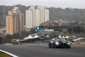 2024-07-12 - 46 MARTIN Maxime (bel), ROSSI Valentino (ita), AL HARTHY Ahmad (omn) Team WRT, BMW M4 GT3 #46, LM GT3, action during the 2024 Rolex 6 Hours of Sao Paulo, 5th round of the 2024 FIA World Endurance Championship, from July 12 to 14, 2024 on the Autódromo José Carlos Pace in Interlagos, Brazil - FIA WEC - 6 HOURS OF SAO PAULO 2024 - ENDURANCE - MOTORS