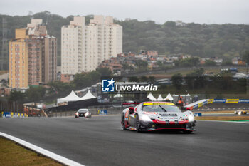 2024-07-12 - 54 FLOHR Thomas (swi), CASTELLACCI Francesco (ita), RIGON Davide (ita), Vista AF Corse, Ferrari 296 GT3 #54, LM GT3, action during the 2024 Rolex 6 Hours of Sao Paulo, 5th round of the 2024 FIA World Endurance Championship, from July 12 to 14, 2024 on the Autódromo José Carlos Pace in Interlagos, Brazil - FIA WEC - 6 HOURS OF SAO PAULO 2024 - ENDURANCE - MOTORS