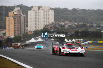 2024-07-12 - 05 CAMPBELL Matt (aus), CHRISTENSEN Michael (dnk), MAKOWIECKI Frédéric (fra), Porsche Penske Motorsport, Porsche 963 #05, Hypercar, action during the 2024 Rolex 6 Hours of Sao Paulo, 5th round of the 2024 FIA World Endurance Championship, from July 12 to 14, 2024 on the Autódromo José Carlos Pace in Interlagos, Brazil - FIA WEC - 6 HOURS OF SAO PAULO 2024 - ENDURANCE - MOTORS