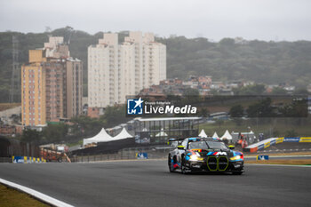 2024-07-12 - 46 MARTIN Maxime (bel), ROSSI Valentino (ita), AL HARTHY Ahmad (omn) Team WRT, BMW M4 GT3 #46, LM GT3, action during the 2024 Rolex 6 Hours of Sao Paulo, 5th round of the 2024 FIA World Endurance Championship, from July 12 to 14, 2024 on the Autódromo José Carlos Pace in Interlagos, Brazil - FIA WEC - 6 HOURS OF SAO PAULO 2024 - ENDURANCE - MOTORS