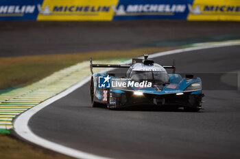 2024-07-12 - 36 VAXIVIERE Matthieu (fra), SCHUMACHER Mick (ger), LAPIERRE Nicolas (fra), Alpine Endurance Team, Alpine A424 #36, Hypercar, action during the 2024 Rolex 6 Hours of Sao Paulo, 5th round of the 2024 FIA World Endurance Championship, from July 12 to 14, 2024 on the Autódromo José Carlos Pace in Interlagos, Brazil - FIA WEC - 6 HOURS OF SAO PAULO 2024 - ENDURANCE - MOTORS