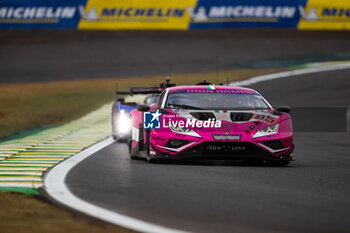 2024-07-12 - 85 BOVY Sarah (bel), FREY Rahel (swi), GATTING Michelle (dnk), Iron Dames, Lamborghini Huracan GT3 Evo2 #85, LM GT3, action during the 2024 Rolex 6 Hours of Sao Paulo, 5th round of the 2024 FIA World Endurance Championship, from July 12 to 14, 2024 on the Autódromo José Carlos Pace in Interlagos, Brazil - FIA WEC - 6 HOURS OF SAO PAULO 2024 - ENDURANCE - MOTORS