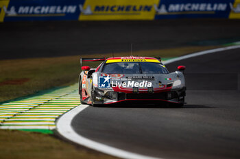 2024-07-12 - 54 FLOHR Thomas (swi), CASTELLACCI Francesco (ita), RIGON Davide (ita), Vista AF Corse, Ferrari 296 GT3 #54, LM GT3, action during the 2024 Rolex 6 Hours of Sao Paulo, 5th round of the 2024 FIA World Endurance Championship, from July 12 to 14, 2024 on the Autódromo José Carlos Pace in Interlagos, Brazil - FIA WEC - 6 HOURS OF SAO PAULO 2024 - ENDURANCE - MOTORS