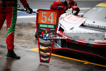 2024-07-12 - 54 FLOHR Thomas (swi), CASTELLACCI Francesco (ita), RIGON Davide (ita), Vista AF Corse, Ferrari 296 GT3 #54, LM GT3, actionP during the 2024 Rolex 6 Hours of Sao Paulo, 5th round of the 2024 FIA World Endurance Championship, from July 11 to 14, 2024 on the Autódromo José Carlos Pace in Interlagos, Brazil - FIA WEC - 6 HOURS OF SAO PAULO 2024 - ENDURANCE - MOTORS