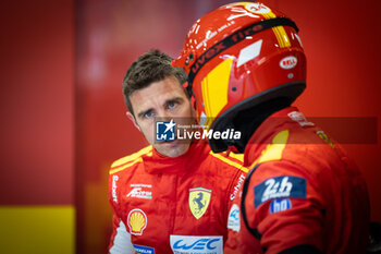 2024-07-12 - PIER GUIDI Alessandro (ita), Ferrari AF Corse, Ferrari 499P, portrait during the 2024 Rolex 6 Hours of Sao Paulo, 5th round of the 2024 FIA World Endurance Championship, from July 11 to 14, 2024 on the Autódromo José Carlos Pace in Interlagos, Brazil - FIA WEC - 6 HOURS OF SAO PAULO 2024 - ENDURANCE - MOTORS