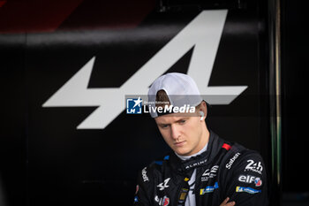 2024-07-12 - SCHUMACHER Mick (ger), Alpine Endurance Team, Alpine A424, portrait during the 2024 Rolex 6 Hours of Sao Paulo, 5th round of the 2024 FIA World Endurance Championship, from July 11 to 14, 2024 on the Autódromo José Carlos Pace in Interlagos, Brazil - FIA WEC - 6 HOURS OF SAO PAULO 2024 - ENDURANCE - MOTORS