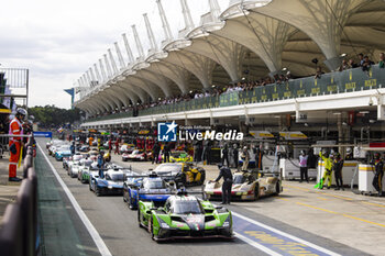 2024-07-12 - 63 BORTOLOTTI Mirko (ita), MORTARA Edoardo (swi), KVYAT Daniil (ita), Lamborghini Iron Lynx, Lamborghini SC63 #63, Hypercar, action during the 2024 Rolex 6 Hours of Sao Paulo, 5th round of the 2024 FIA World Endurance Championship, from July 12 to 14, 2024 on the Autódromo José Carlos Pace in Interlagos, Brazil - FIA WEC - 6 HOURS OF SAO PAULO 2024 - ENDURANCE - MOTORS