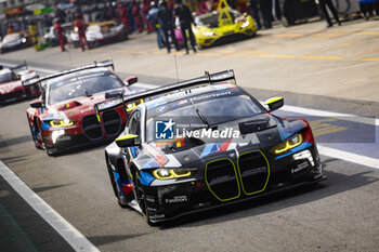 2024-07-12 - 46 MARTIN Maxime (bel), ROSSI Valentino (ita), AL HARTHY Ahmad (omn) Team WRT, BMW M4 GT3 #46, LM GT3, action during the 2024 Rolex 6 Hours of Sao Paulo, 5th round of the 2024 FIA World Endurance Championship, from July 12 to 14, 2024 on the Autódromo José Carlos Pace in Interlagos, Brazil - FIA WEC - 6 HOURS OF SAO PAULO 2024 - ENDURANCE - MOTORS