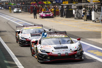 2024-07-12 - 54 FLOHR Thomas (swi), CASTELLACCI Francesco (ita), RIGON Davide (ita), Vista AF Corse, Ferrari 296 GT3 #54, LM GT3, action during the 2024 Rolex 6 Hours of Sao Paulo, 5th round of the 2024 FIA World Endurance Championship, from July 12 to 14, 2024 on the Autódromo José Carlos Pace in Interlagos, Brazil - FIA WEC - 6 HOURS OF SAO PAULO 2024 - ENDURANCE - MOTORS