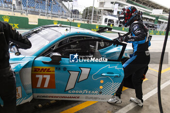 2024-07-12 - ROBICHON Zacharie (can), Proton Competition, Ford Mustang GT3, portrait during the 2024 Rolex 6 Hours of Sao Paulo, 5th round of the 2024 FIA World Endurance Championship, from July 12 to 14, 2024 on the Autódromo José Carlos Pace in Interlagos, Brazil - FIA WEC - 6 HOURS OF SAO PAULO 2024 - ENDURANCE - MOTORS