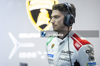 2024-07-12 - MORTARA Edoardo (swi), Lamborghini Iron Lynx, Lamborghini SC63, portrait during the 2024 Rolex 6 Hours of Sao Paulo, 5th round of the 2024 FIA World Endurance Championship, from July 12 to 14, 2024 on the Autódromo José Carlos Pace in Interlagos, Brazil - FIA WEC - 6 HOURS OF SAO PAULO 2024 - ENDURANCE - MOTORS