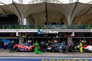 2024-07-12 - 31 FARFUS Augusto (bra), GELAEL Sean (ind), LEUNG Darren (gbr), Team WRT, BMW M4 GT3 #31, LM GT3, action, 46 MARTIN Maxime (bel), ROSSI Valentino (ita), AL HARTHY Ahmad (omn) Team WRT, BMW M4 GT3 #46, LM GT3, pitlane, during the 2024 Rolex 6 Hours of Sao Paulo, 5th round of the 2024 FIA World Endurance Championship, from July 12 to 14, 2024 on the Autódromo José Carlos Pace in Interlagos, Brazil - FIA WEC - 6 HOURS OF SAO PAULO 2024 - ENDURANCE - MOTORS