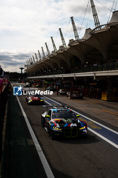 2024-07-12 - 46 MARTIN Maxime (bel), ROSSI Valentino (ita), AL HARTHY Ahmad (omn) Team WRT, BMW M4 GT3 #46, LM GT3, action during the 2024 Rolex 6 Hours of Sao Paulo, 5th round of the 2024 FIA World Endurance Championship, from July 12 to 14, 2024 on the Autódromo José Carlos Pace in Interlagos, Brazil - FIA WEC - 6 HOURS OF SAO PAULO 2024 - ENDURANCE - MOTORS