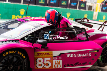 2024-07-12 - BOVY Sarah (bel), Iron Dames, Lamborghini Huracan GT3 Evo2, portrait during the 2024 Rolex 6 Hours of Sao Paulo, 5th round of the 2024 FIA World Endurance Championship, from July 12 to 14, 2024 on the Autódromo José Carlos Pace in Interlagos, Brazil - FIA WEC - 6 HOURS OF SAO PAULO 2024 - ENDURANCE - MOTORS