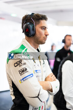 2024-07-12 - MORTARA Edoardo (swi), Lamborghini Iron Lynx, Lamborghini SC63, portrait during the 2024 Rolex 6 Hours of Sao Paulo, 5th round of the 2024 FIA World Endurance Championship, from July 12 to 14, 2024 on the Autódromo José Carlos Pace in Interlagos, Brazil - FIA WEC - 6 HOURS OF SAO PAULO 2024 - ENDURANCE - MOTORS