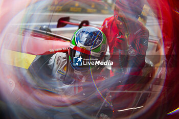 2024-07-12 - ROVERA Alessio (ita), Vista AF Corse, Ferrari 296 GT3, portrait during the 2024 Rolex 6 Hours of Sao Paulo, 5th round of the 2024 FIA World Endurance Championship, from July 12 to 14, 2024 on the Autódromo José Carlos Pace in Interlagos, Brazil - FIA WEC - 6 HOURS OF SAO PAULO 2024 - ENDURANCE - MOTORS