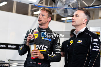 2024-07-12 - BUTTON Jenson (gbr), Hertz Team Jota, Porsche 963, portrait during the 2024 Rolex 6 Hours of Sao Paulo, 5th round of the 2024 FIA World Endurance Championship, from July 12 to 14, 2024 on the Autódromo José Carlos Pace in Interlagos, Brazil - FIA WEC - 6 HOURS OF SAO PAULO 2024 - ENDURANCE - MOTORS