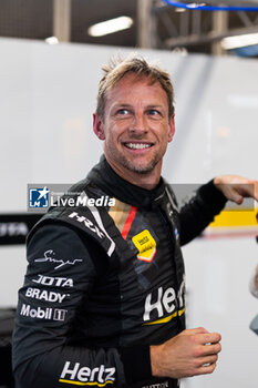 2024-07-12 - BUTTON Jenson (gbr), Hertz Team Jota, Porsche 963, portrait during the 2024 Rolex 6 Hours of Sao Paulo, 5th round of the 2024 FIA World Endurance Championship, from July 12 to 14, 2024 on the Autódromo José Carlos Pace in Interlagos, Brazil - FIA WEC - 6 HOURS OF SAO PAULO 2024 - ENDURANCE - MOTORS