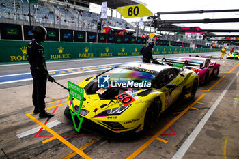 2024-07-12 - 60 SCHIAVONI Claudio (ita), CRESSONI Matteo (ita), PERERA Franck (fra), Iron Lynx, Lamborghini Huracan GT3 Evo2 #60, LM GT3, action during the 2024 Rolex 6 Hours of Sao Paulo, 5th round of the 2024 FIA World Endurance Championship, from July 12 to 14, 2024 on the Autódromo José Carlos Pace in Interlagos, Brazil - FIA WEC - 6 HOURS OF SAO PAULO 2024 - ENDURANCE - MOTORS