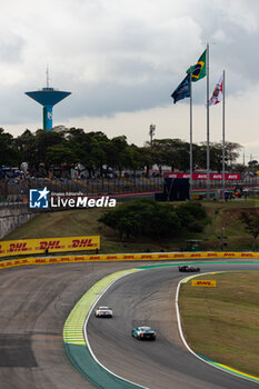 2024-07-12 - 77 BARKER Ben (gbr), HARDWICK Ryan (usa), ROBICHON Zacharie (can), Proton Competition, Ford Mustang GT3 #77, LM GT3, action during the 2024 Rolex 6 Hours of Sao Paulo, 5th round of the 2024 FIA World Endurance Championship, from July 12 to 14, 2024 on the Autódromo José Carlos Pace in Interlagos, Brazil - FIA WEC - 6 HOURS OF SAO PAULO 2024 - ENDURANCE - MOTORS