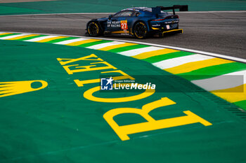 2024-07-12 - 27 JAMES Ian (usa), MANCINELLI Daniel (ita), RIBERAS Alex (spa), Heart of Racing Team, Aston Martin Vantage GT3 #27, LM GT3, action during the 2024 Rolex 6 Hours of Sao Paulo, 5th round of the 2024 FIA World Endurance Championship, from July 12 to 14, 2024 on the Autódromo José Carlos Pace in Interlagos, Brazil - FIA WEC - 6 HOURS OF SAO PAULO 2024 - ENDURANCE - MOTORS