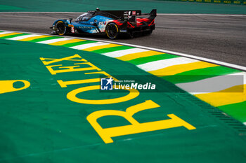 2024-07-12 - 36 VAXIVIERE Matthieu (fra), SCHUMACHER Mick (ger), LAPIERRE Nicolas (fra), Alpine Endurance Team, Alpine A424 #36, Hypercar, action during the 2024 Rolex 6 Hours of Sao Paulo, 5th round of the 2024 FIA World Endurance Championship, from July 12 to 14, 2024 on the Autódromo José Carlos Pace in Interlagos, Brazil - FIA WEC - 6 HOURS OF SAO PAULO 2024 - ENDURANCE - MOTORS