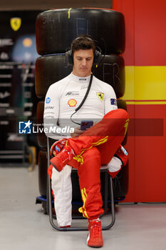 2024-07-12 - CALADO James (gbr), Ferrari AF Corse, Ferrari 499P, portrait, during the 2024 Rolex 6 Hours of Sao Paulo, 5th round of the 2024 FIA World Endurance Championship, from July 12 to 14, 2024 on the Autódromo José Carlos Pace in Interlagos, Brazil - FIA WEC - 6 HOURS OF SAO PAULO 2024 - ENDURANCE - MOTORS