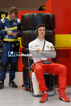 2024-07-12 - CALADO James (gbr), Ferrari AF Corse, Ferrari 499P, portrait, michelin engineer, portrait, michelin, tyres, pneus, during the 2024 Rolex 6 Hours of Sao Paulo, 5th round of the 2024 FIA World Endurance Championship, from July 12 to 14, 2024 on the Autódromo José Carlos Pace in Interlagos, Brazil - FIA WEC - 6 HOURS OF SAO PAULO 2024 - ENDURANCE - MOTORS