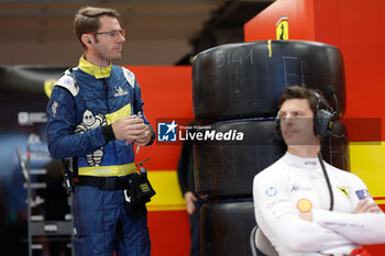 2024-07-12 - CALADO James (gbr), Ferrari AF Corse, Ferrari 499P, portrait, michelin engineer, portrait, michelin, tyres, pneus, during the 2024 Rolex 6 Hours of Sao Paulo, 5th round of the 2024 FIA World Endurance Championship, from July 12 to 14, 2024 on the Autódromo José Carlos Pace in Interlagos, Brazil - FIA WEC - 6 HOURS OF SAO PAULO 2024 - ENDURANCE - MOTORS